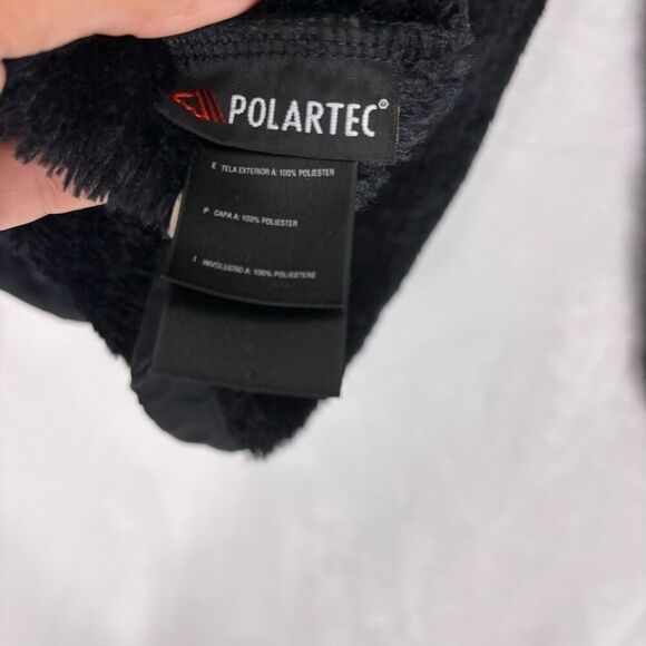 The North Face Black Fuzzy Zip Up Women's Size XS - Picture 13 of 14